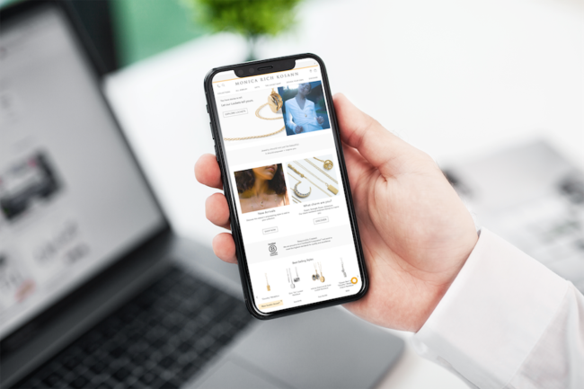 mrk website mockup
