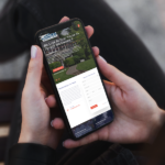 ranch roofing website mockup